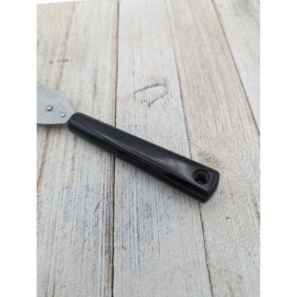 Androck Black Handle Icing Spreader #2 Dessert Spatula 11 1/4" - Picture 3 of 8